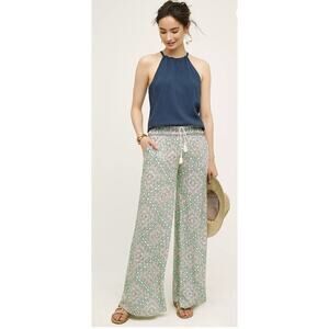 Anthropologie Elevenses Hawthorne Wide Leg Pants Size Small NWT